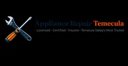 Top signs your home needs immediate appliance repair logo with crossed wrench and screwdriver in Temecula